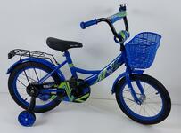 Велосипед Riki-tiki 16" BORDO синий