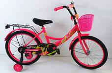 Велосипед Riki-tiki 18" BORDO розовый