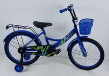 Велосипед Riki-tiki 18" BORDO синий