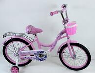 Велосипед Riki-tiki 18" GERDA розовый